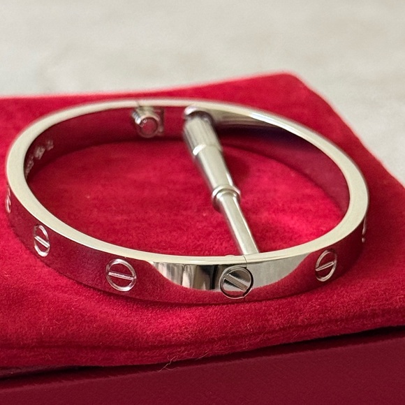 🌟New Screwdriver stainless steel Gold Plated Love Bracelet Bangle - Picture 14 of 15